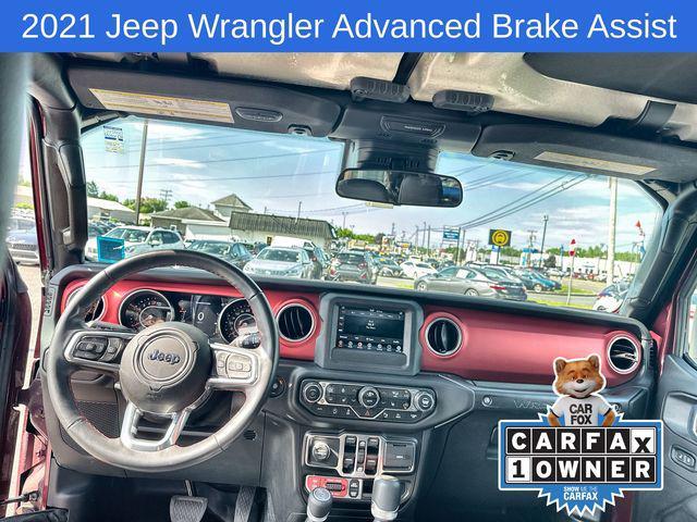 used 2021 Jeep Wrangler Unlimited car, priced at $39,921