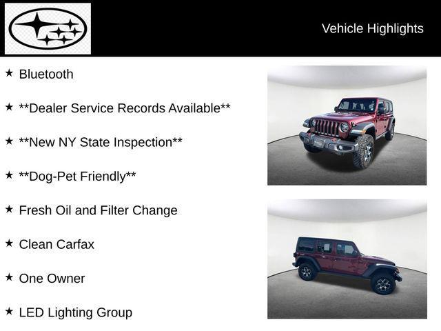 used 2021 Jeep Wrangler Unlimited car, priced at $39,921