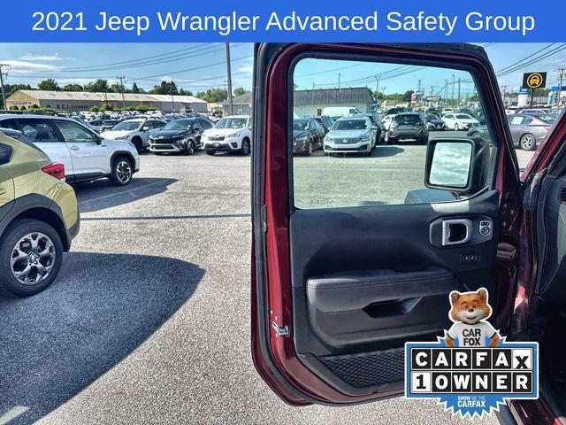 used 2021 Jeep Wrangler Unlimited car, priced at $39,921