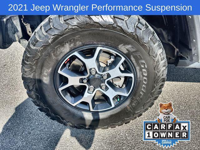 used 2021 Jeep Wrangler Unlimited car, priced at $39,921