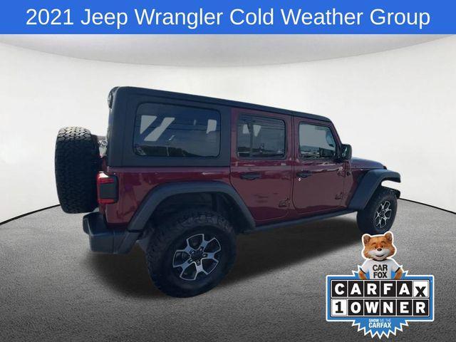 used 2021 Jeep Wrangler Unlimited car, priced at $39,921
