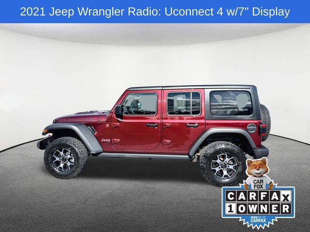 used 2021 Jeep Wrangler Unlimited car, priced at $39,921