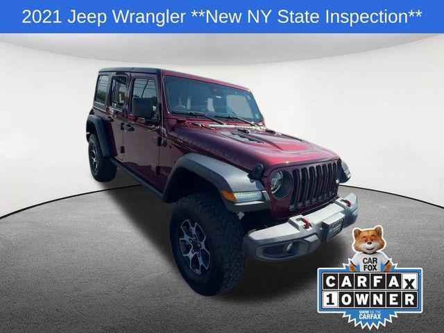 used 2021 Jeep Wrangler Unlimited car, priced at $39,921
