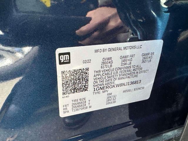 used 2022 Chevrolet Traverse car, priced at $26,492