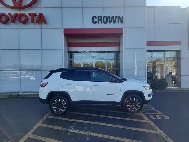 used 2021 Jeep Compass car, priced at $19,706