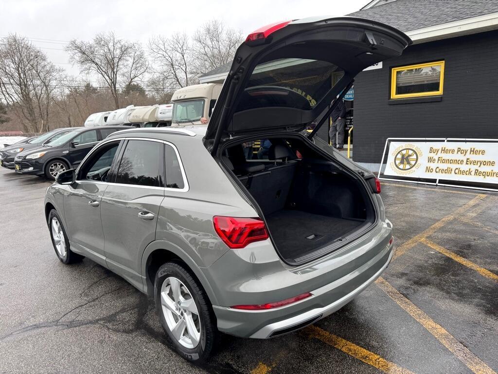 used 2020 Audi Q3 car, priced at $16,995