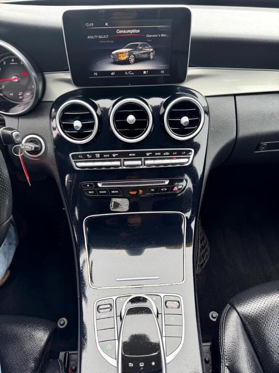 used 2015 Mercedes-Benz C-Class car, priced at $13,995