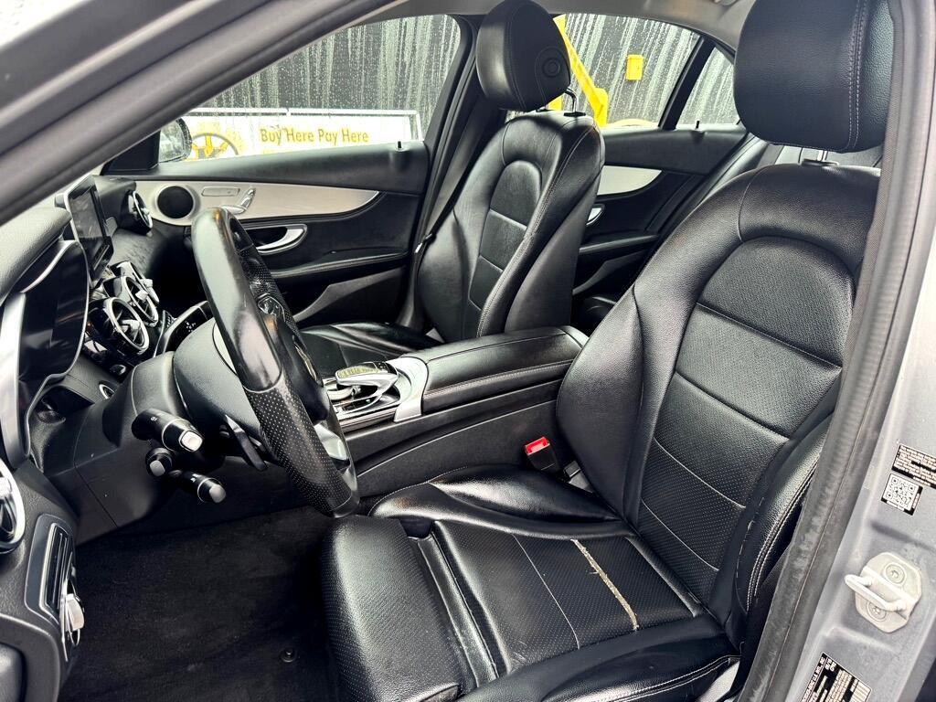 used 2015 Mercedes-Benz C-Class car, priced at $13,995