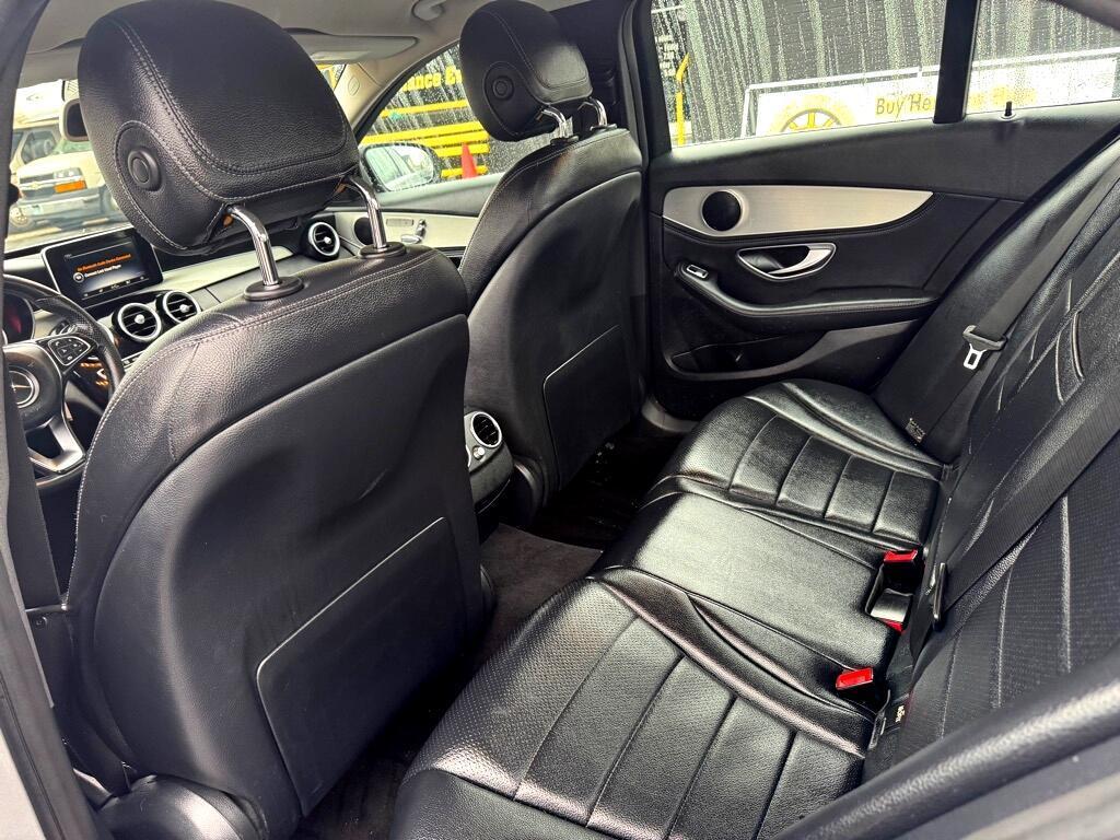 used 2015 Mercedes-Benz C-Class car, priced at $13,995