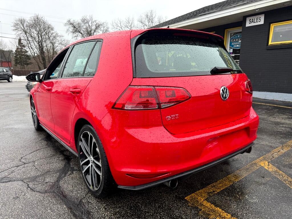 used 2017 Volkswagen Golf GTI car, priced at $14,995