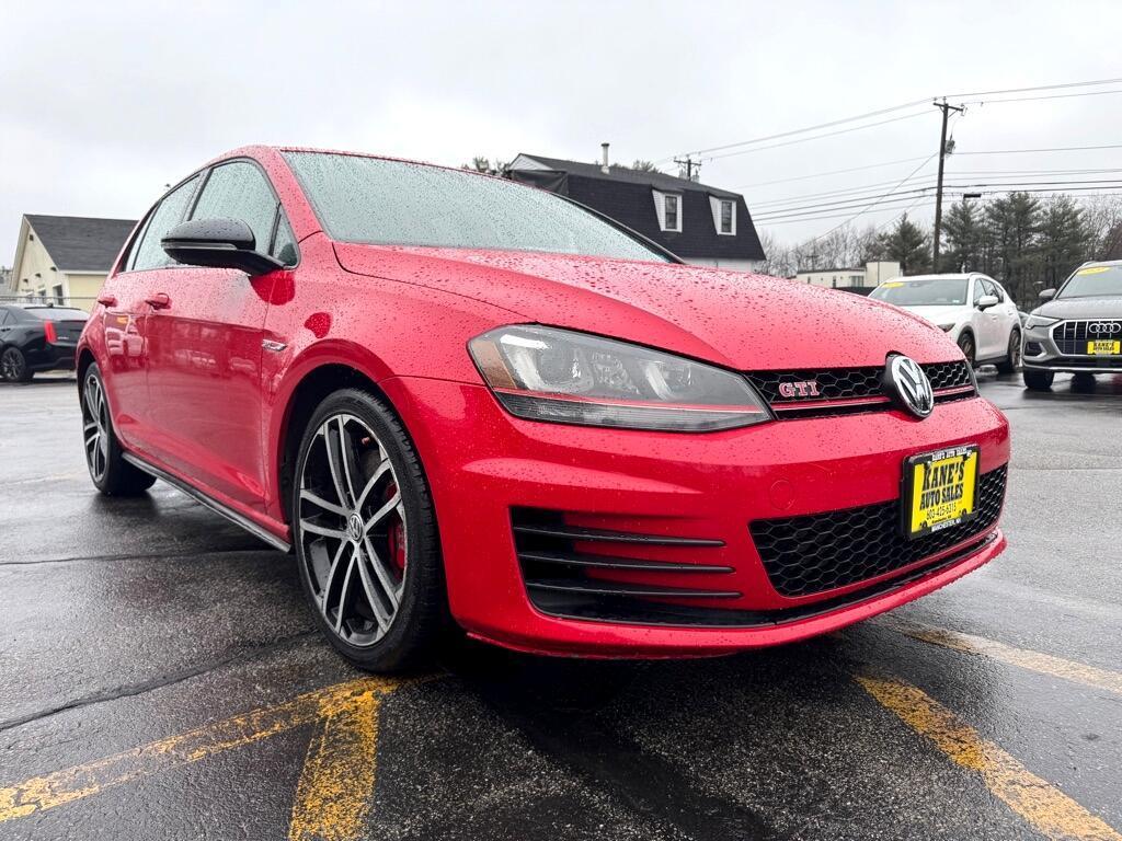 used 2017 Volkswagen Golf GTI car, priced at $14,995