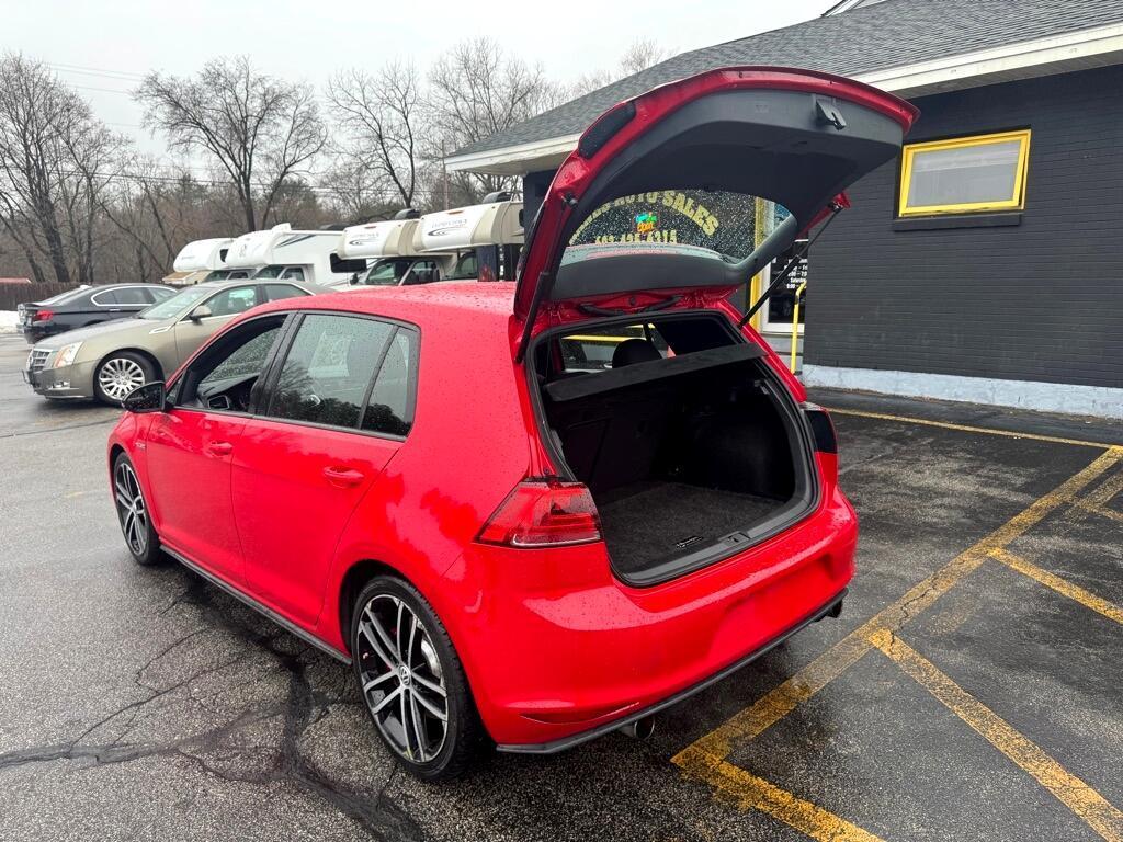 used 2017 Volkswagen Golf GTI car, priced at $14,995