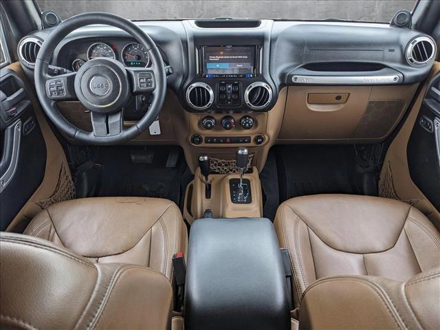 used 2014 Jeep Wrangler Unlimited car, priced at $16,495