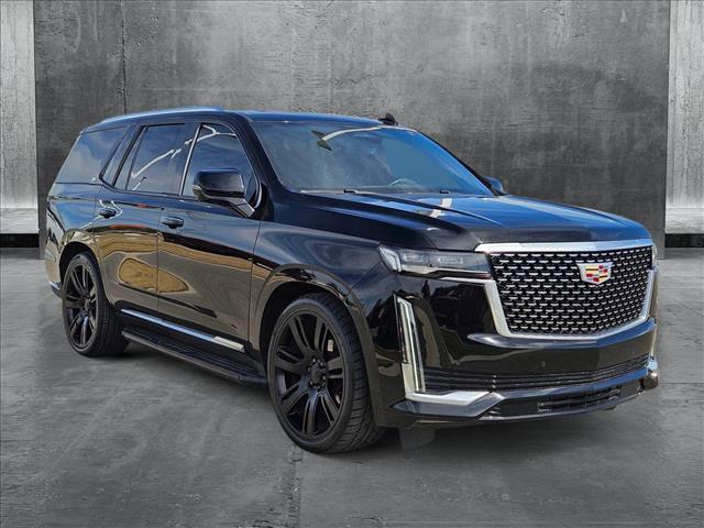used 2021 Cadillac Escalade car, priced at $58,695