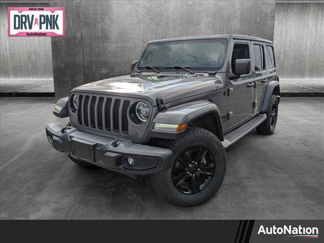 used 2020 Jeep Wrangler Unlimited car, priced at $26,992