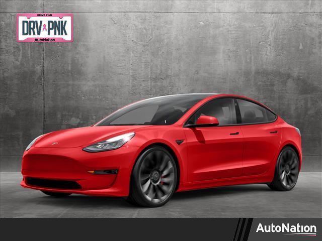 used 2022 Tesla Model 3 car, priced at $21,995