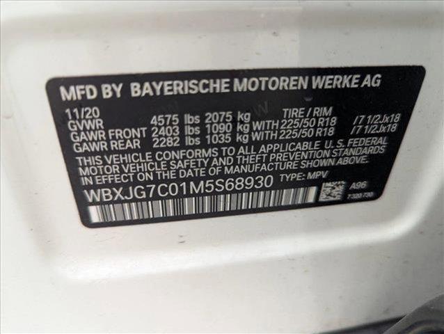 used 2021 BMW X1 car, priced at $22,331