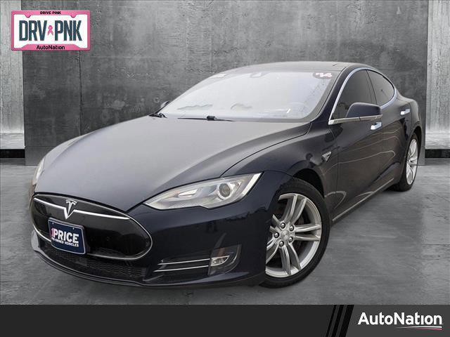 used 2014 Tesla Model S car, priced at $13,995