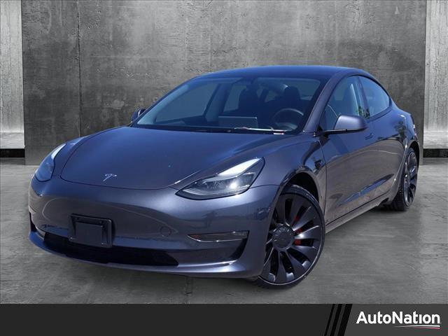 used 2023 Tesla Model 3 car, priced at $30,495