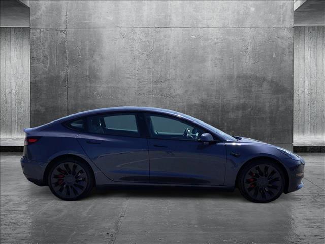 used 2023 Tesla Model 3 car, priced at $30,495