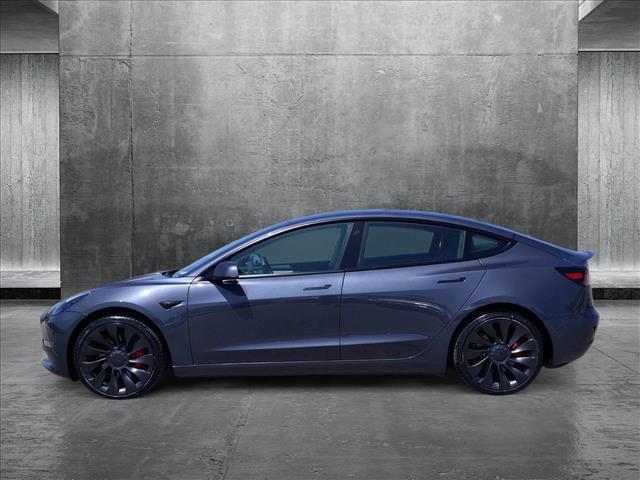 used 2023 Tesla Model 3 car, priced at $30,495