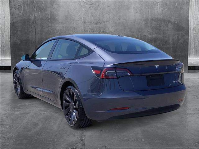 used 2023 Tesla Model 3 car, priced at $30,495