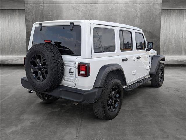 used 2021 Jeep Wrangler car, priced at $31,543