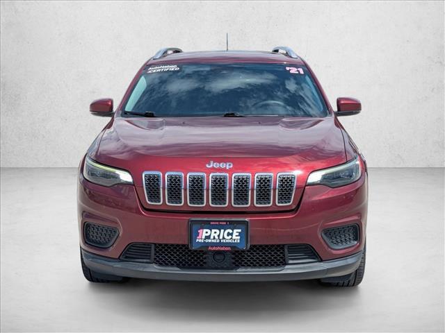 used 2021 Jeep Cherokee car, priced at $14,998