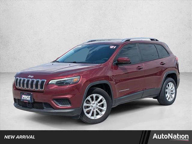 used 2021 Jeep Cherokee car, priced at $14,998