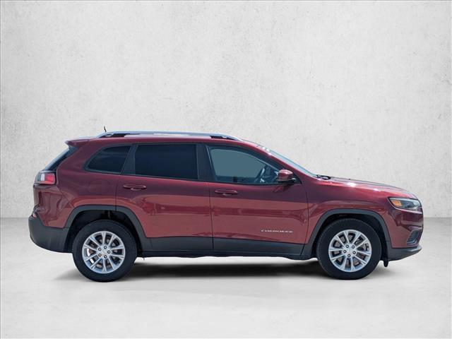 used 2021 Jeep Cherokee car, priced at $14,998