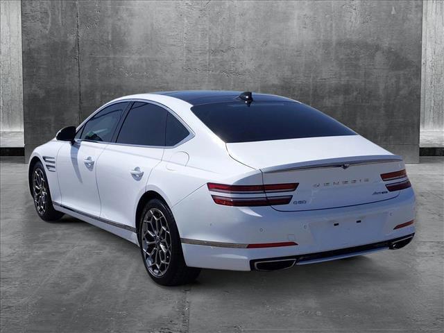 used 2021 Genesis G80 car, priced at $31,495