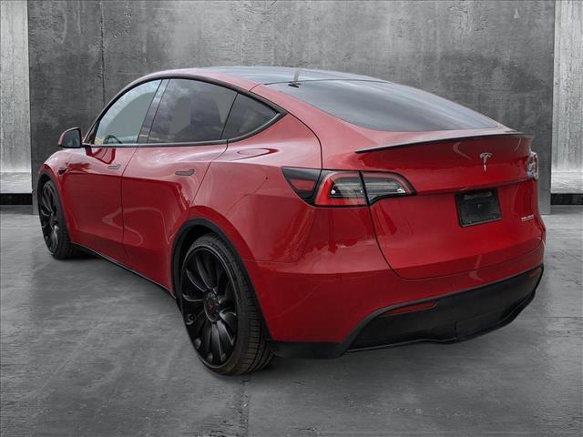 used 2020 Tesla Model Y car, priced at $27,995