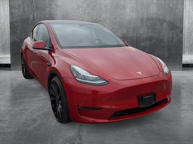 used 2020 Tesla Model Y car, priced at $27,995