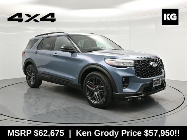new 2025 Ford Explorer car, priced at $57,950