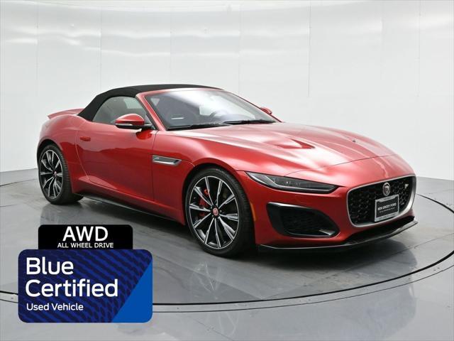 used 2021 Jaguar F-TYPE car, priced at $58,000