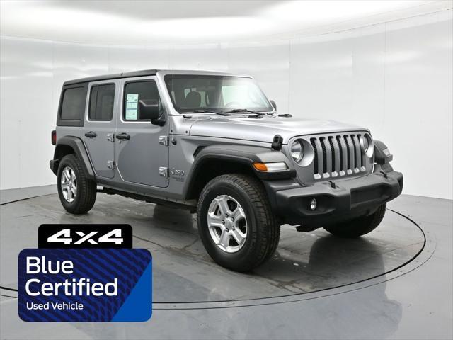 used 2020 Jeep Wrangler Unlimited car, priced at $25,000
