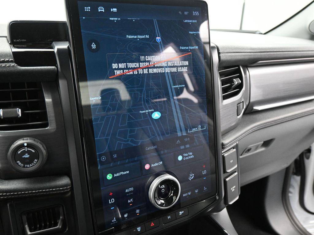 new 2025 Ford F-150 Lightning car, priced at $72,970