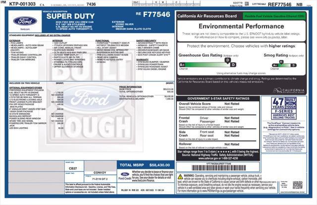 new 2024 Ford F-250 car, priced at $58,430