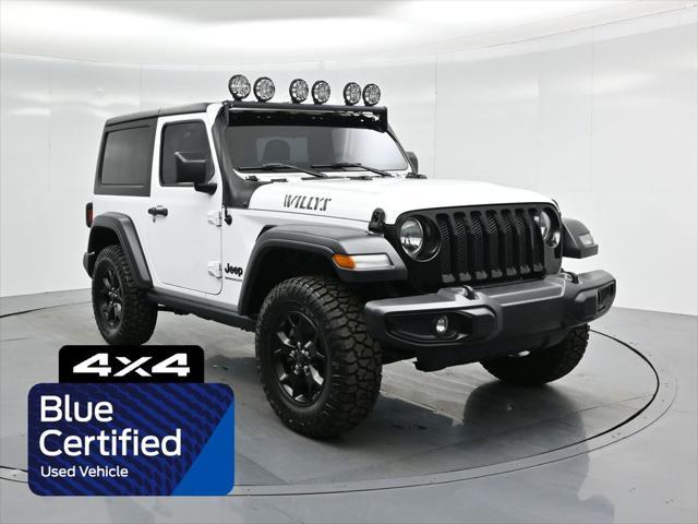 used 2020 Jeep Wrangler car, priced at $29,000