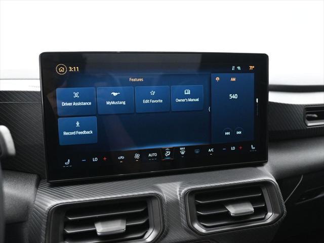 new 2025 Ford Mustang car, priced at $37,370