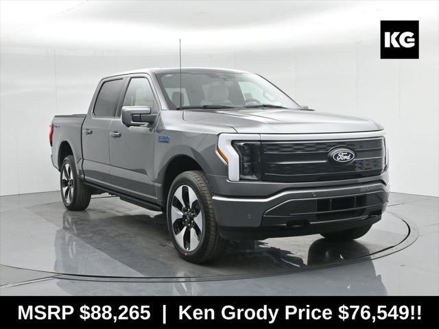 new 2025 Ford F-150 Lightning car, priced at $76,549