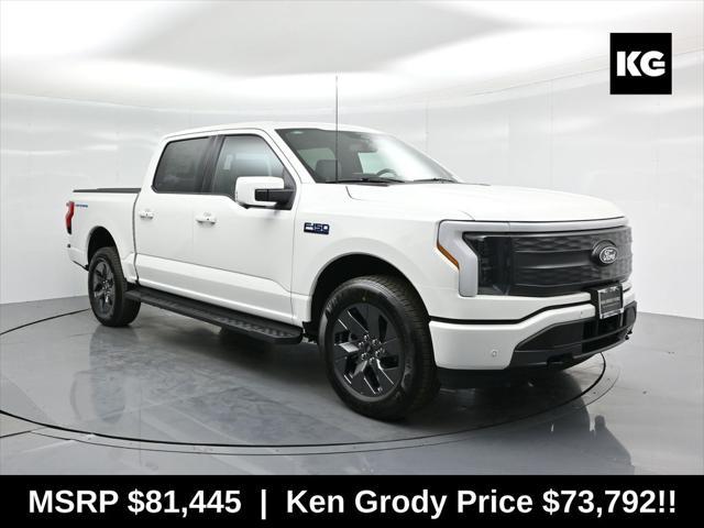 new 2025 Ford F-150 Lightning car, priced at $73,792