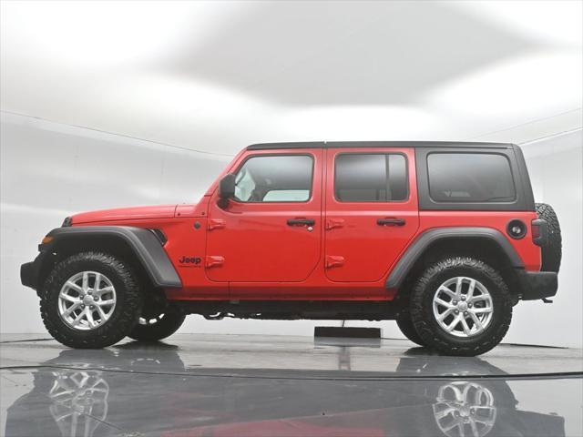 used 2023 Jeep Wrangler car, priced at $28,000