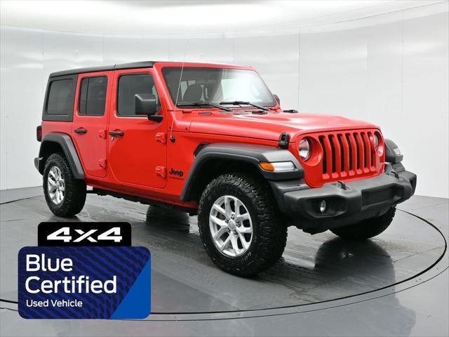 used 2023 Jeep Wrangler car, priced at $28,000