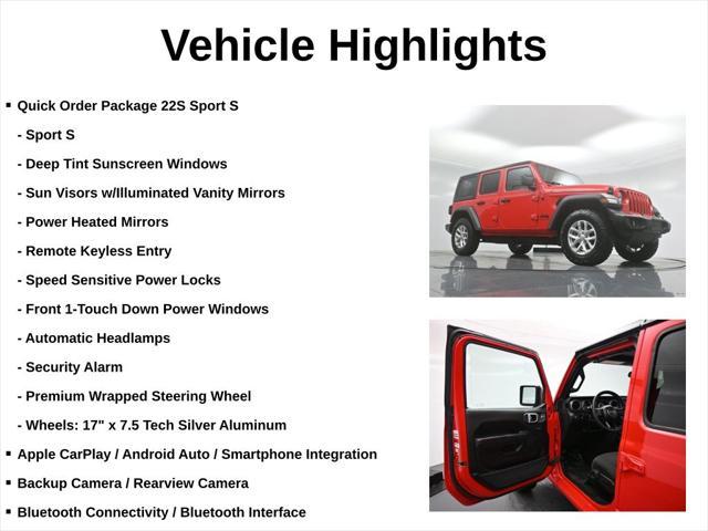 used 2023 Jeep Wrangler car, priced at $28,000