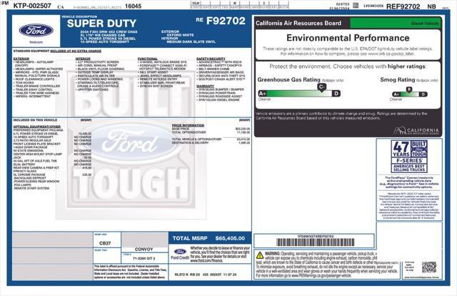 new 2024 Ford F-350 car, priced at $80,541