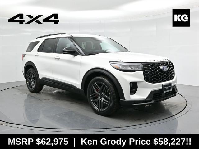 new 2025 Ford Explorer car, priced at $58,227
