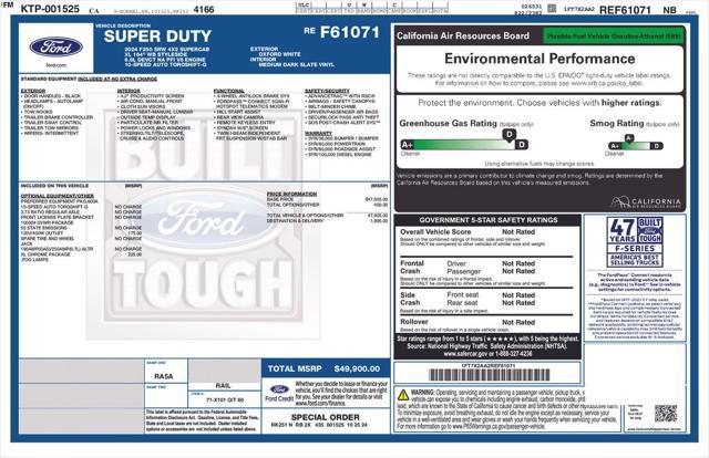 new 2024 Ford F-250 car, priced at $61,138
