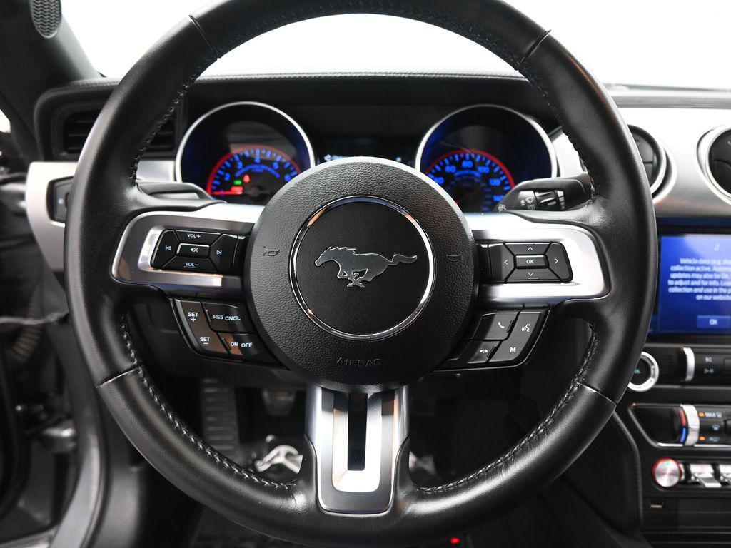 used 2022 Ford Mustang car, priced at $35,500