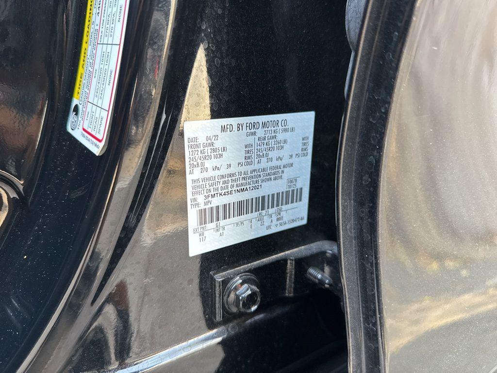 used 2022 Ford Mustang Mach-E car, priced at $29,500